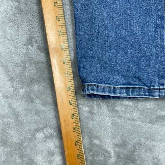 Izod Mens Comfort Stretch Straight Jeans Size 30x29 Medium Wash Denim a0592 - Picture 3 of 10